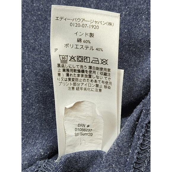 Eddie Bauer USA Shirt Mens Large Legend Wash Distress Vintage Style Short Sleeve - Picture 14 of 16